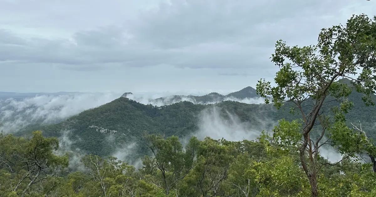 Flinders peak queensland hike