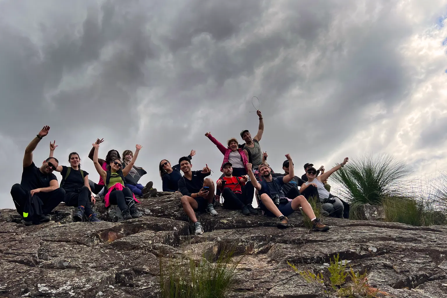 Hiking group
